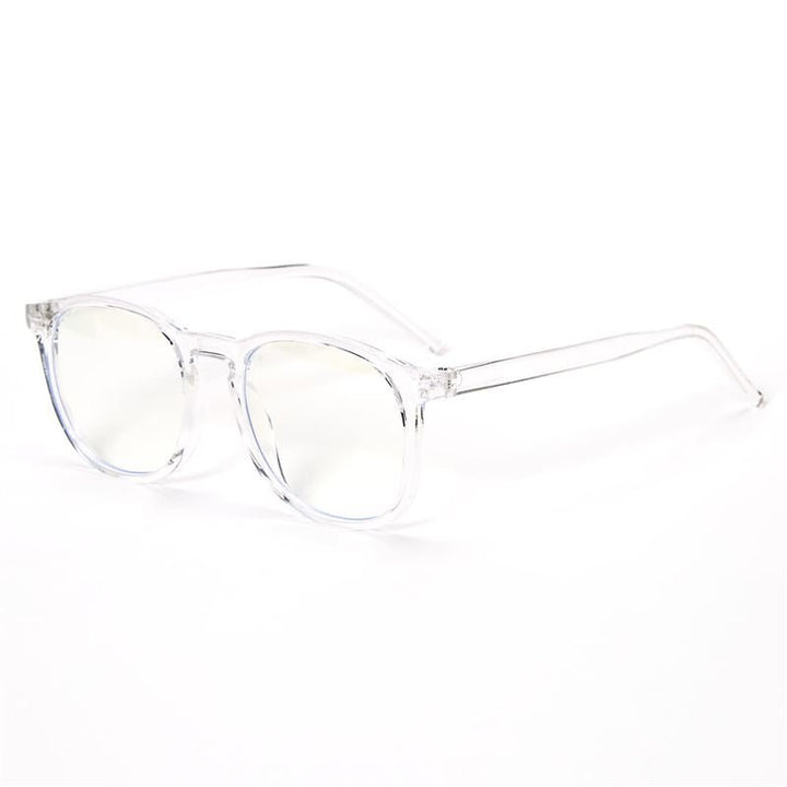 Blue Light glasses - Round shades, Crystal - style 1 - | Fashiongirl