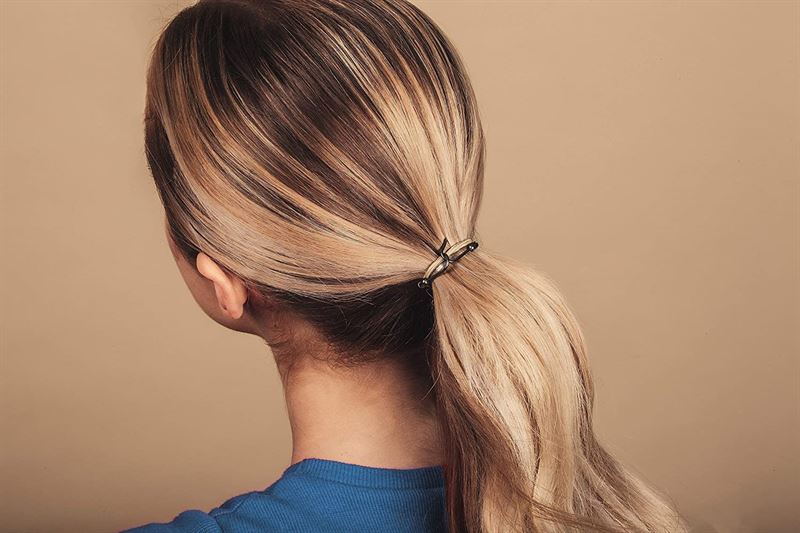 Bungee Hair Elastic 1 pack (10 pcs.) - Brown - Hair Accessories | Fashiongirl