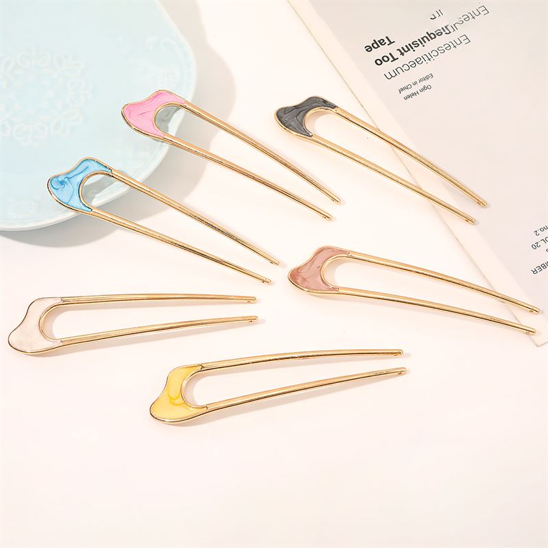Chris Rubin Emely Hairpin - Champagne - Hair Accessories | Fashiongirl