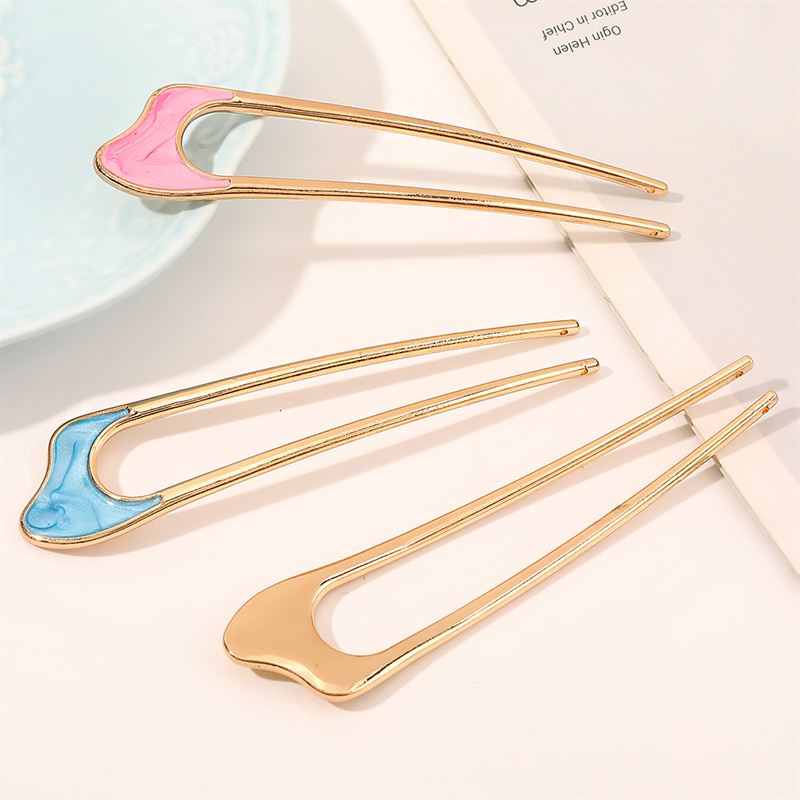 Chris Rubin Emely Hairpin - Champagne - Hair Accessories | Fashiongirl