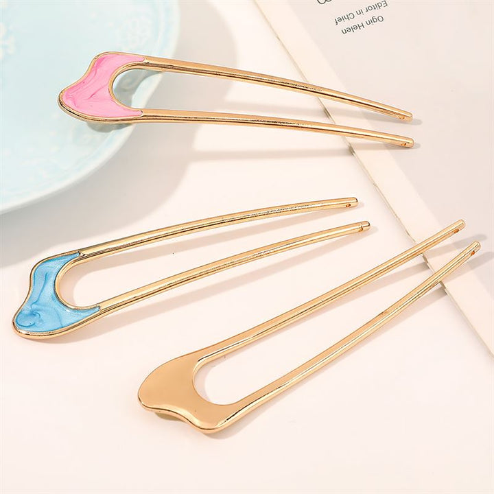 Chris Rubin Emely Hairpin - Champagne - Hair Accessories | Fashiongirl