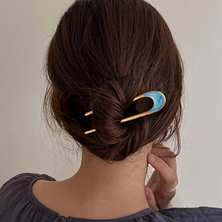 Chris Rubin Emely Hairpin - Champagne - Hair Accessories | Fashiongirl