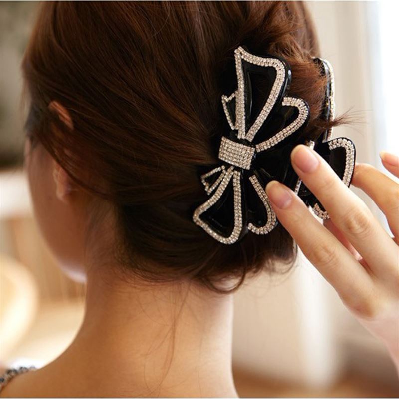 Crystal Hair Clip - Medium - | Fashiongirl