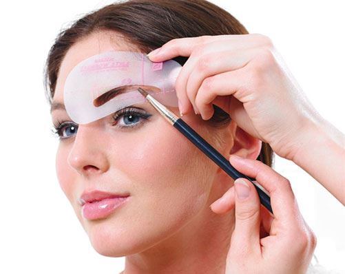 Eyebrow Templates - Eyebrow Stencils (B5 - B8) - 4 pcs. - | Fashiongirl