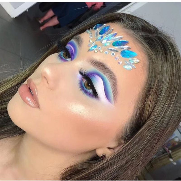 Face Jewels - Face diamonds with rhinestones (YT - 04) - | Fashiongirl