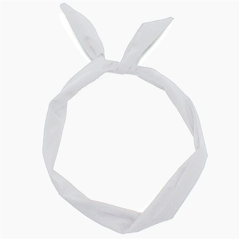 Flexi Hairband with steel wire - White - Hair Accessories | Fashiongirl