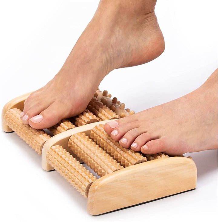 Foot Massage Roller / Wooden Roller - 2x5 rollers - | Fashiongirl