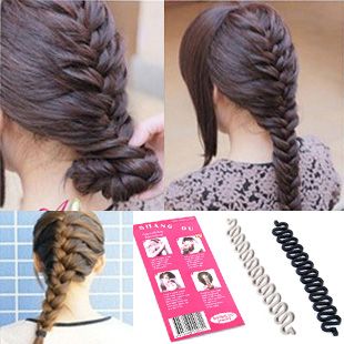 Hair Braider 15 cm - Create perfect herringbone braids - | Fashiongirl