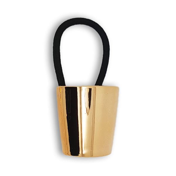 Hair Cuff Cone Hair Ring - Gold - | Fashiongirl