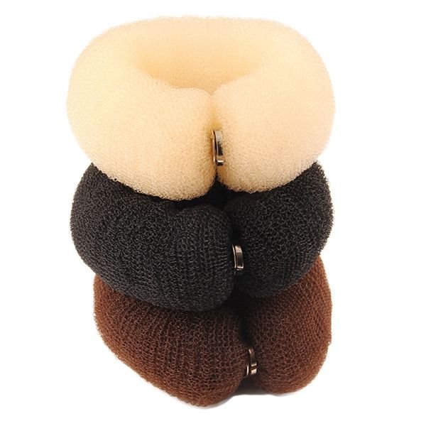 Hair Sausage Donut - Blonde, Brown, Black - 20 cm - Hair Accessories | Fashiongirl