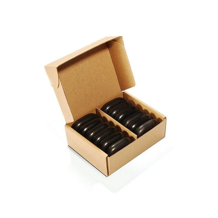 Hot Stone Set - Massage stones with 12 stones - | Fashiongirl