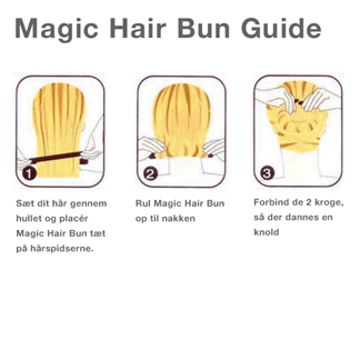 Magic Hair Bun - multiple colours - | Fashiongirl
