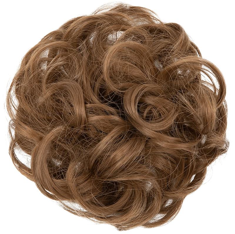 Messy Curly Hair for bun #12 - Light Golden Brown - Hair Accessories | Fashiongirl