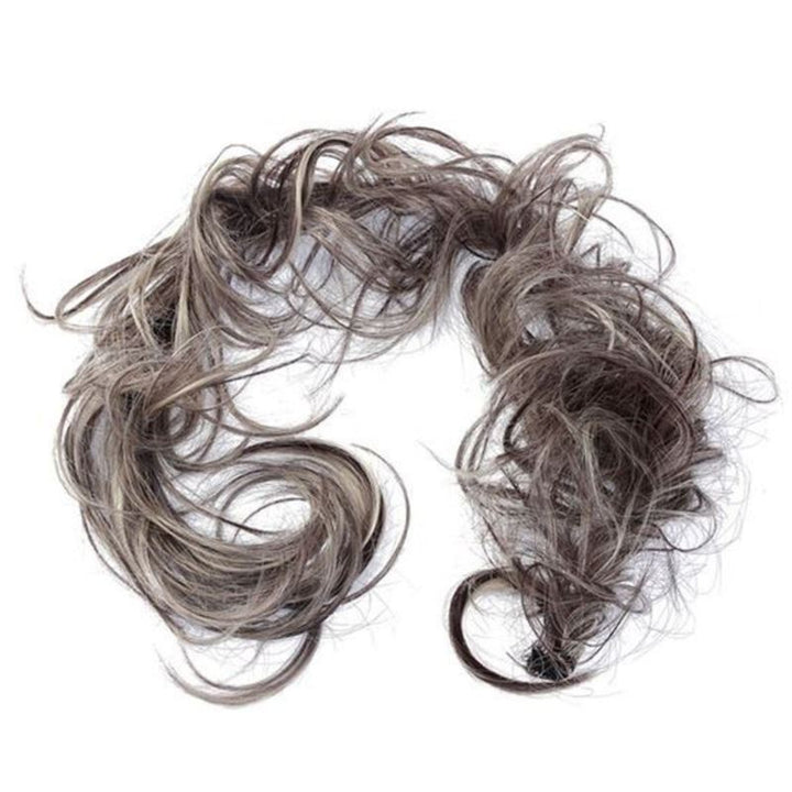 Messy Curly Hair for bun #M6PH613 - Brown/Blond Mix - Hair Accessories | Fashiongirl