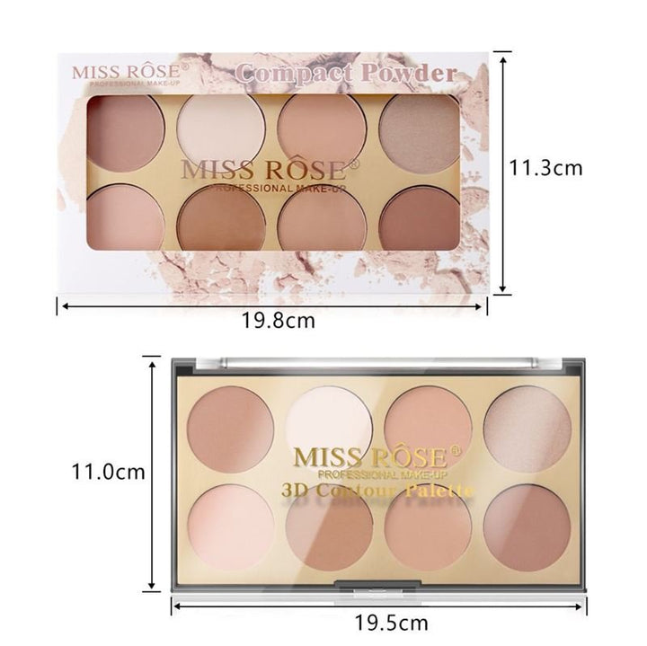 Miss Rose 3D Contour Palette - | Fashiongirl