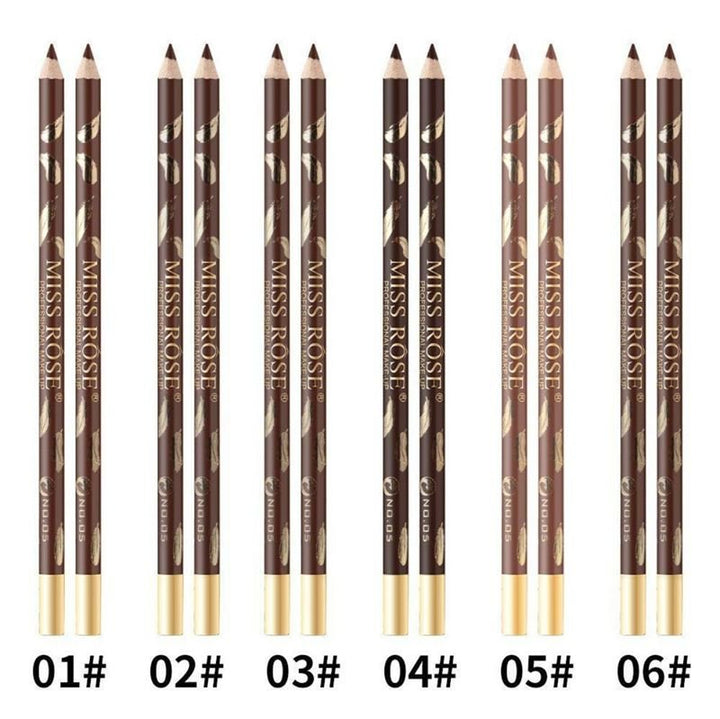 Miss Rose Eyebrow Pencil / Eyebrow Brush - No. 3 Light Brown - | Fashiongirl
