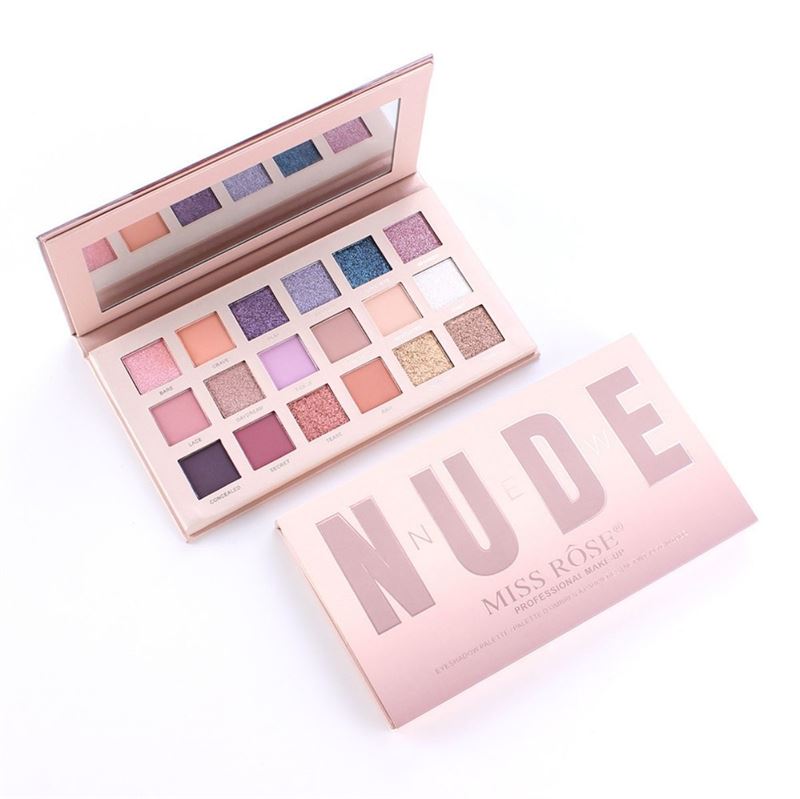 Miss Rose New Nude Eyeshadow Palette, Eyeshadow - Chroma - | Fashiongirl