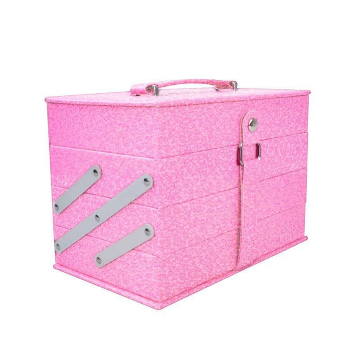 Miss Young Makeup Kit in Box - Pink Holographic (MC1205) - | Fashiongirl