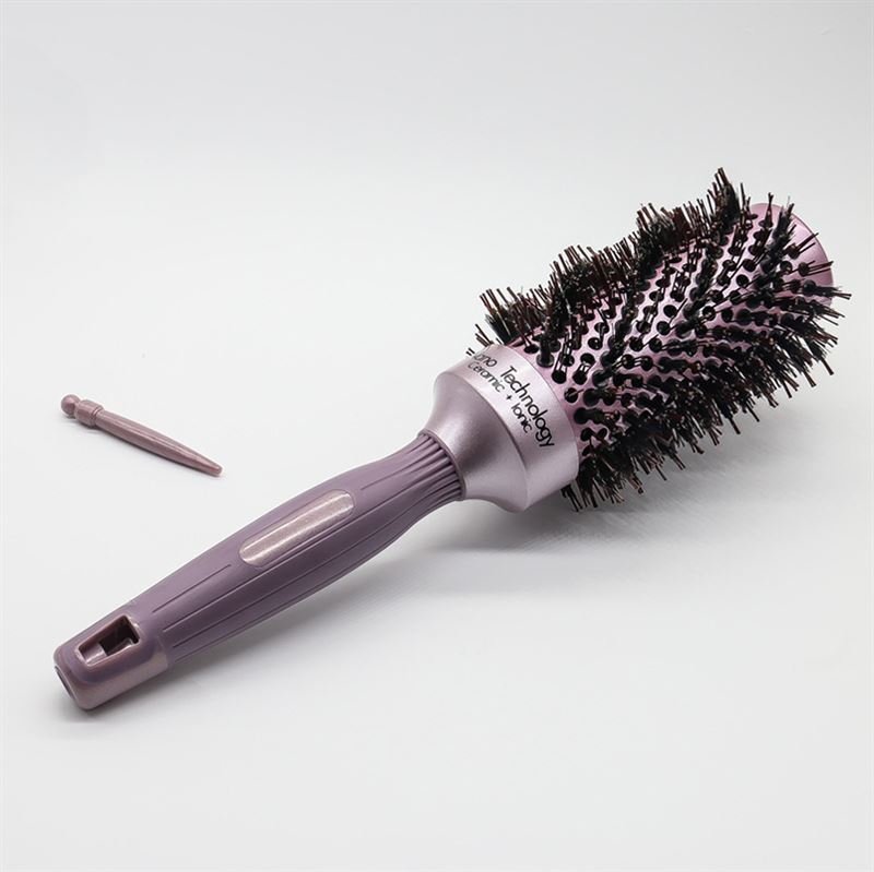Nano Ceramic Thermal Hair Brush with Boar Hair - 25 MM - Hair Styling tool | Fashiongirl