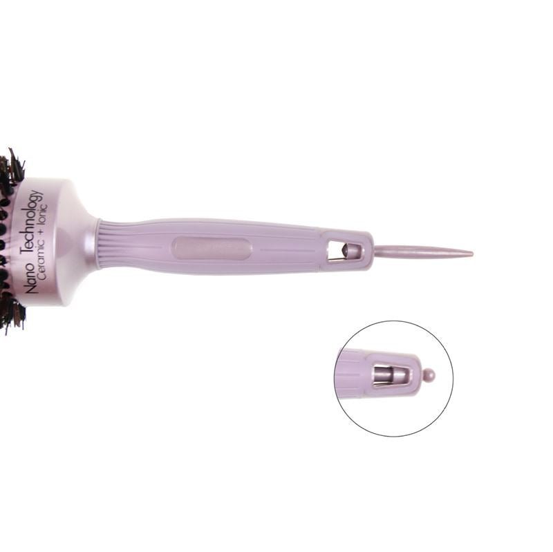 Nano Ceramic Thermal Thermal Hair Brush with Boar Hair - 53 MM - Hair Styling tool | Fashiongirl