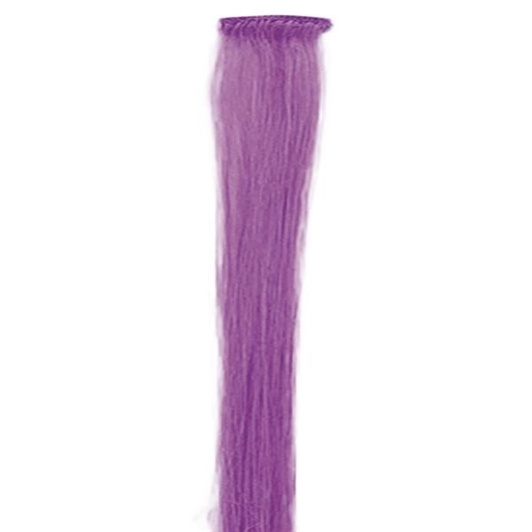 Purple, 50 cm - Crazy Colour Clip On - | Fashiongirl