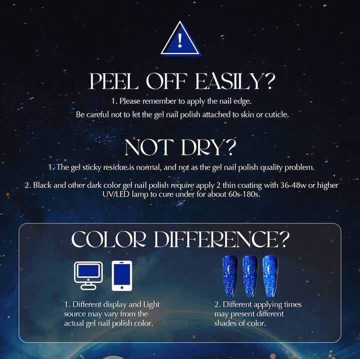 ROSALIND Glitter Gel Polishes / Nail Polish (RAI - JLTC6 - 10) - | Fashiongirl