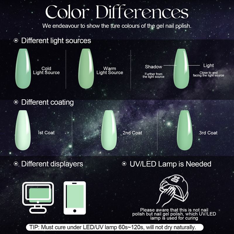 ROSALIND Mini Gel Polishes / Nail Polish - Neon Collection (RATC6 - 003) - | Fashiongirl