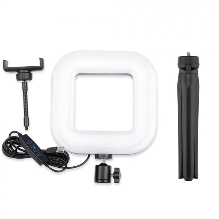 Selfie Ring Light for iPhone / Android | LED lighting for smartphones - D21 - | Fashiongirl