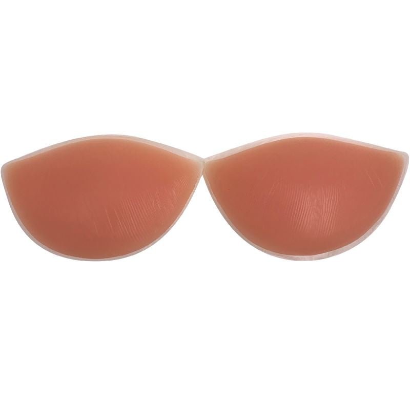 Silicone bra inserts - Half moon (2 x 90 grams) - Shapewear | Fashiongirl