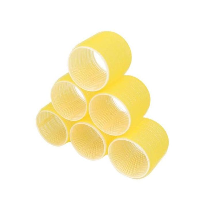 SOHO 55 mm Velcro Curlers, 6 pcs - Ass. colour - Hair Styling tool | Fashiongirl