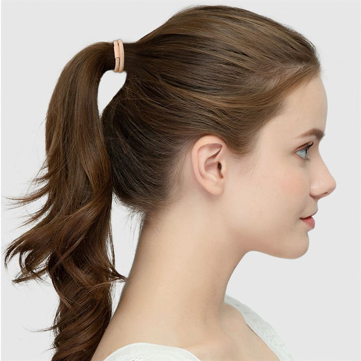 SOHO Amelie Hair elastics - Dark brown - Hair Accessories | Fashiongirl