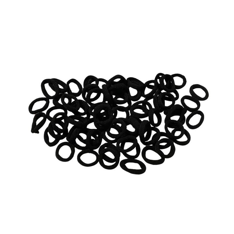 SOHO Anni Hair elastics - Black - Hair Accessories | Fashiongirl