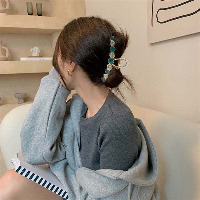 SOHO Becca Hair Claw - Teal - Hair Accessories
