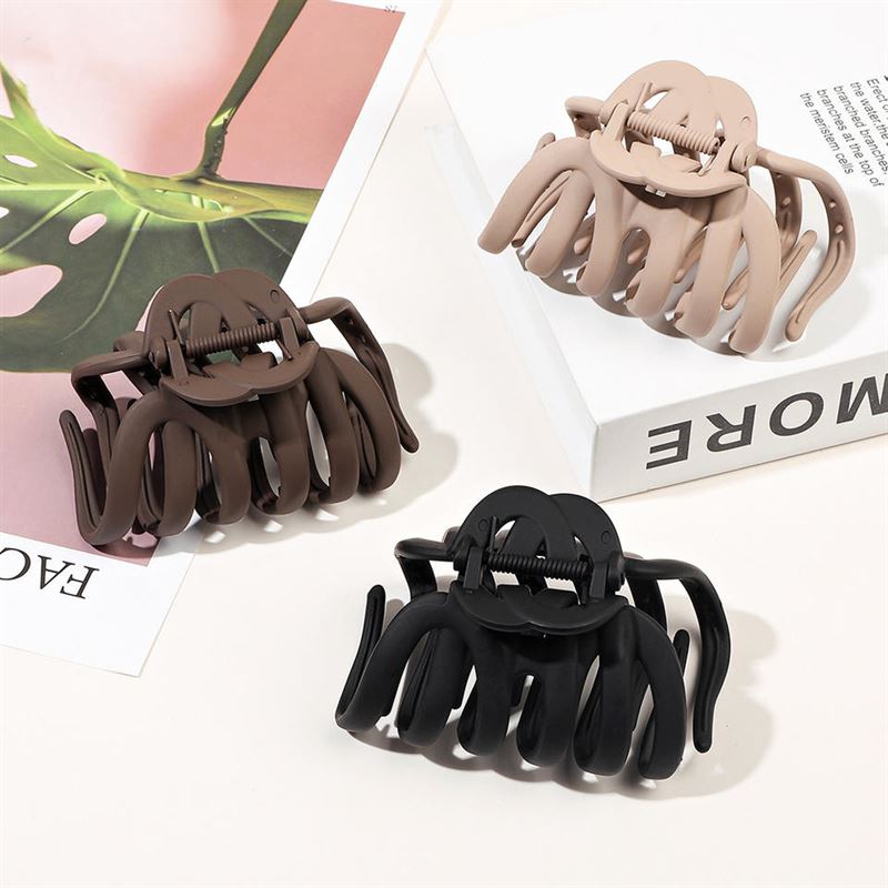 SOHO Bibiana Hair Claw - Mocha - Hair Accessories