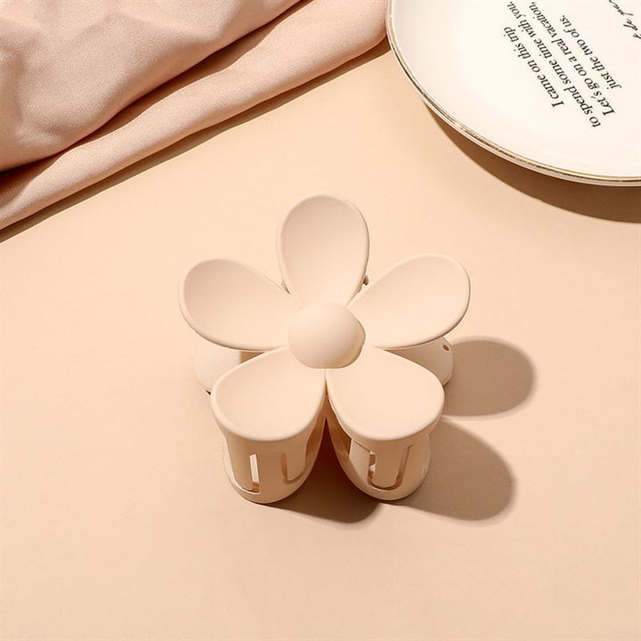 SOHO Bloom Hair Claw - Cream - Hair Accessories