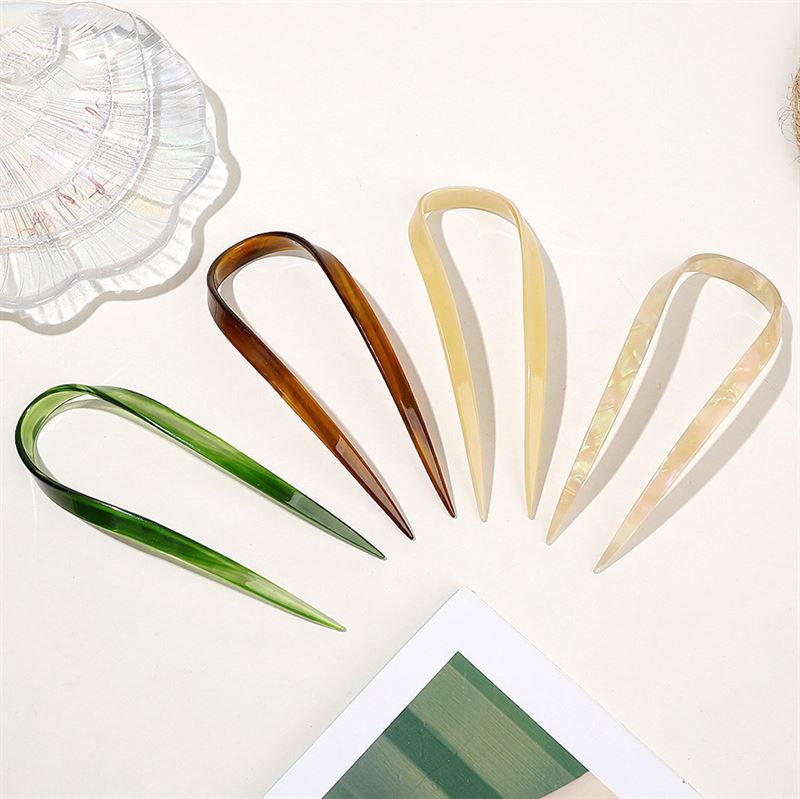 SOHO Channe Hairpin - Brown - Hair Accessories | Fashiongirl