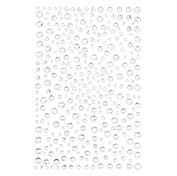 SOHO Dazzling Self Adhesive Rhinestones - Silver - | Fashiongirl