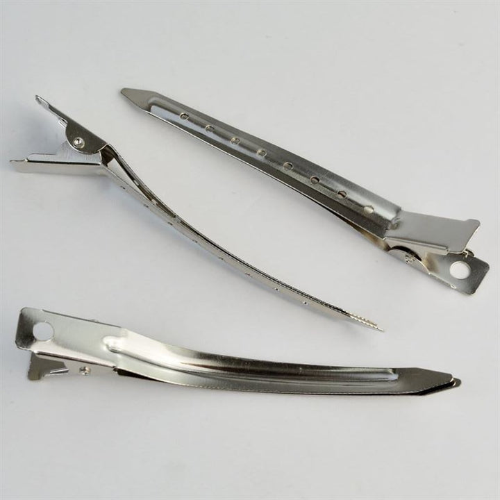 SOHO Duck Metal Hair Clips for Hair Styling and Splitting - 12 pcs - | Fashiongirl