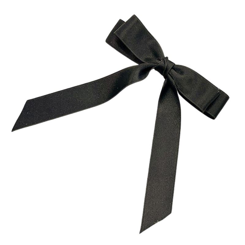 SOHO Emma Bow Hair clips - Black - Hair Accessories | Fashiongirl