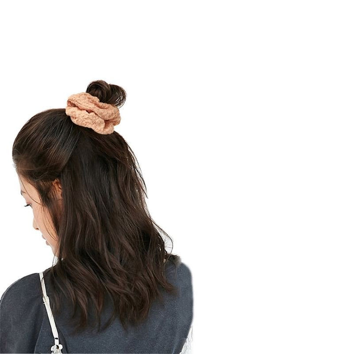 SOHO Frida Scrunchie - Beige - Hair Accessories