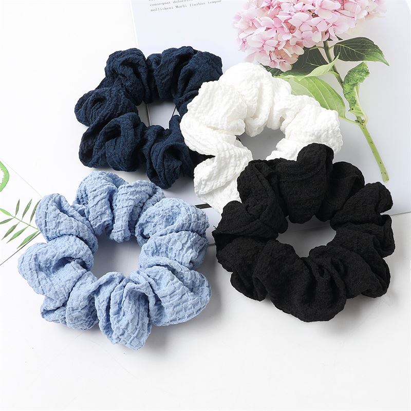 SOHO Frida Scrunchie - Black - Hair Accessories