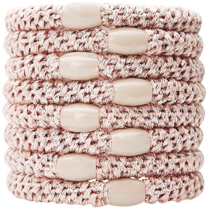SOHO Hair elastics - Pink, 3 pcs - Hair Accessories | Fashiongirl