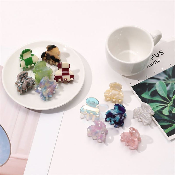 SOHO Hara Mini Hair Claw - Ivory - Hair Accessories