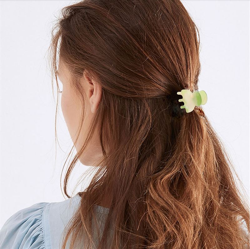 SOHO Hara Mini Hair Claw - Thistle - Hair Accessories