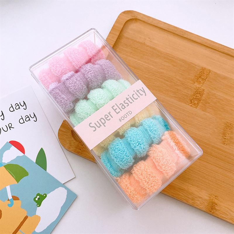 SOHO Hebe Hair elastics - Pastel - Hair Accessories | Fashiongirl