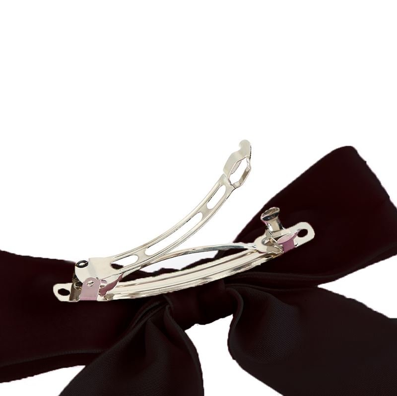 SOHO Jane Velvet Bow Hair Clip - Dark Green - Hair Accessories | Fashiongirl