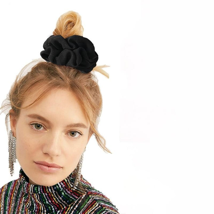 SOHO Jinn Scrunchie - Black - Hair Accessories