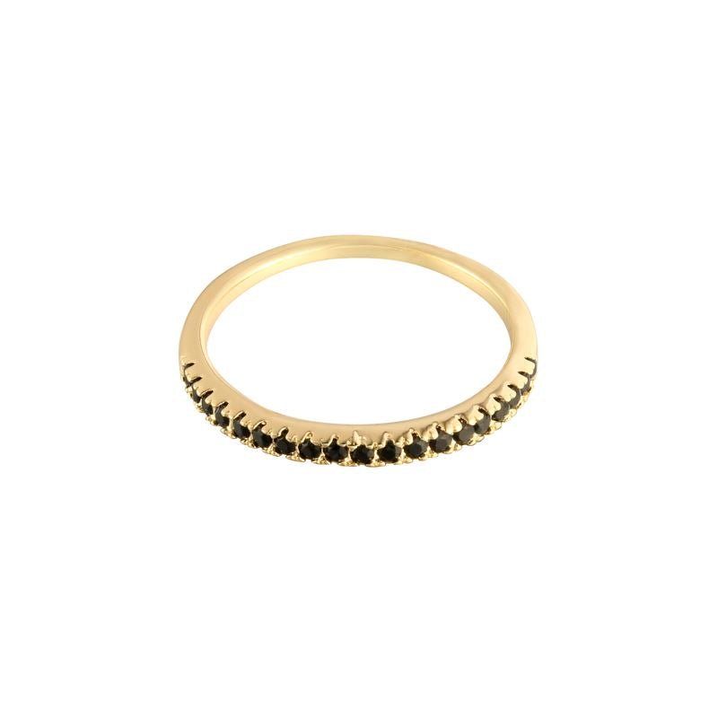 SOHO Joy Finger Ring 16mm - Black - | Fashiongirl