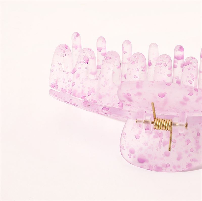 SOHO Kana Splash Hair Claw - Yellow - Hair Accessories