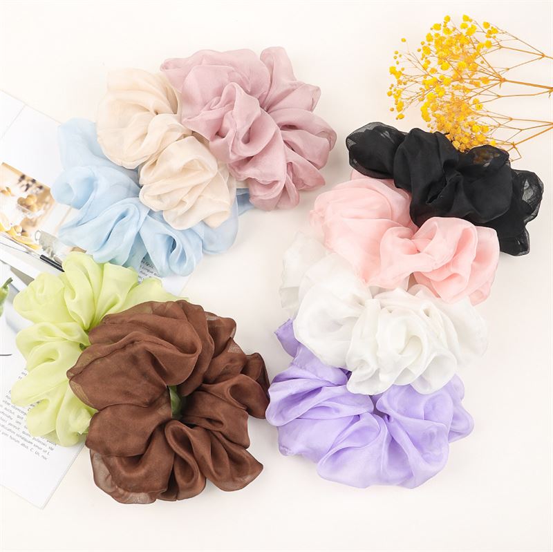 SOHO Keeya Scrunchie - Lemon - Hair Accessories